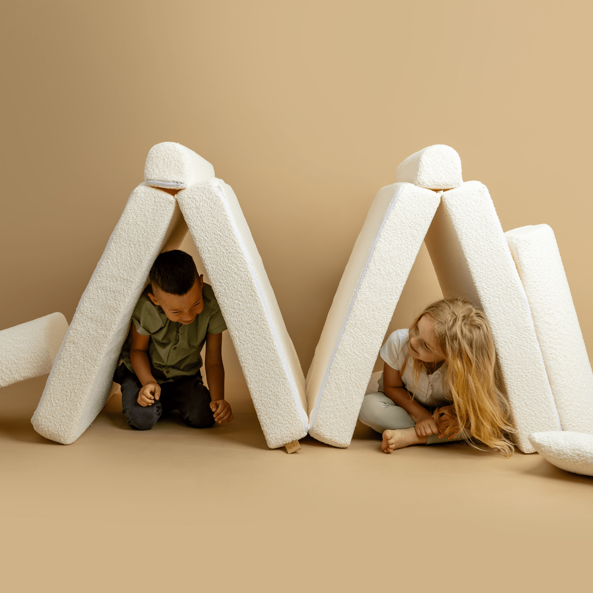 Meowbaby Sofa Modułowa dla Dziecka Max - 12 Elementów | Boucle