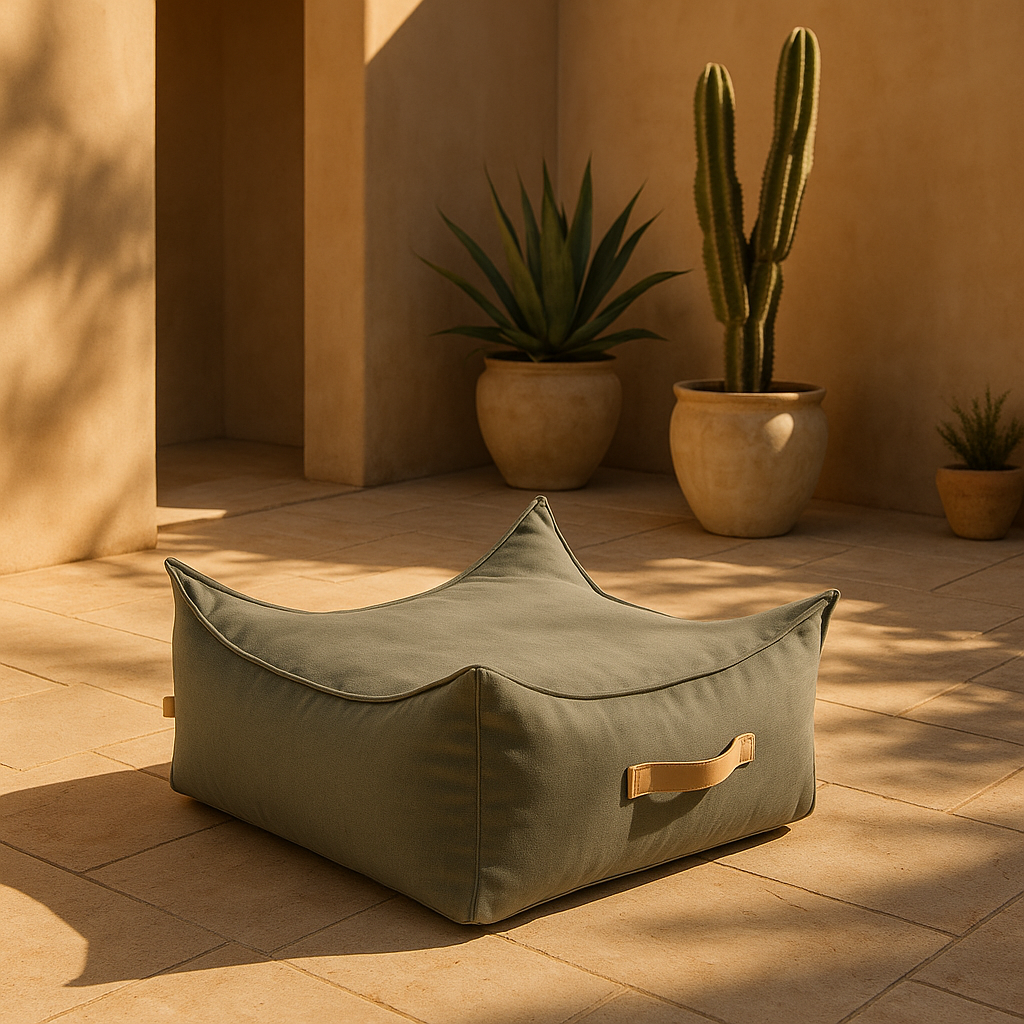 Pouf Quadrato Pouf per Bambini – Bean Bag per Casa e Giardino | Outzy