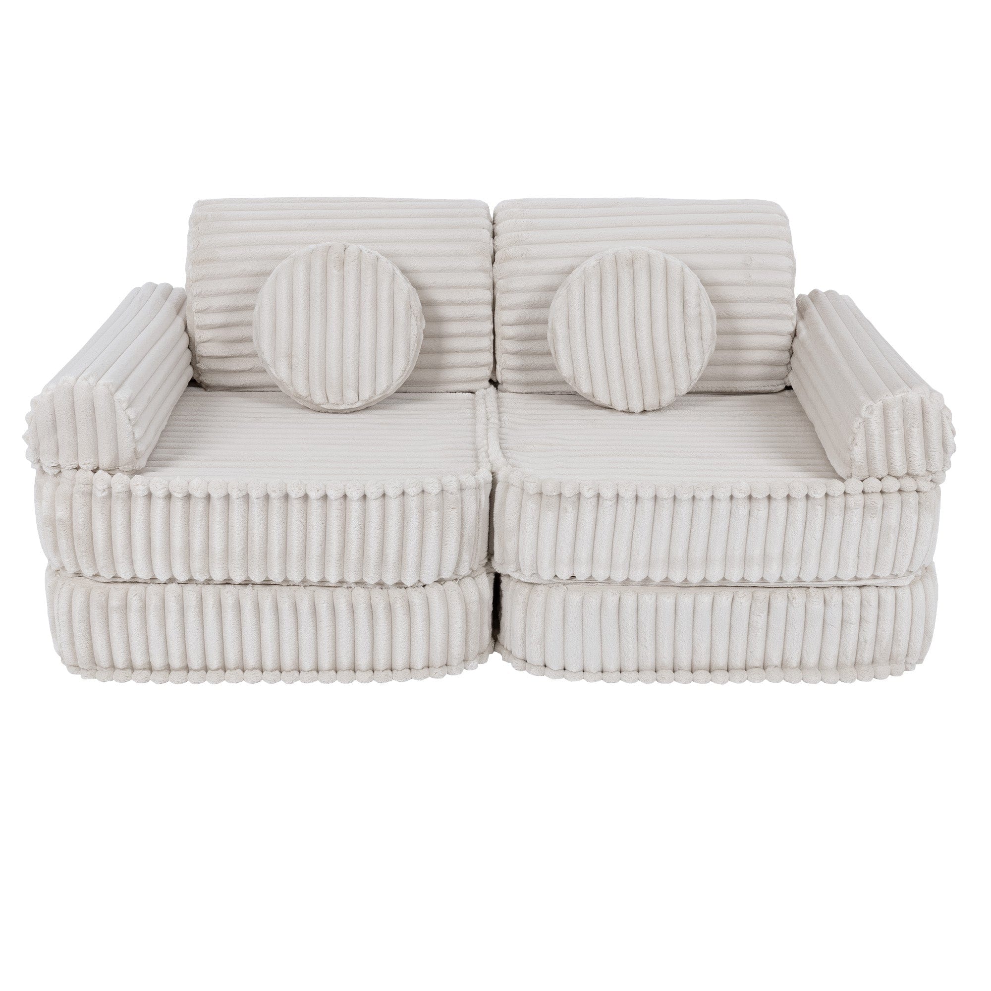 Meowbaby - Churros Sofa Plus - Modułowa Sofa Dla Dzieci | 10 Elementów