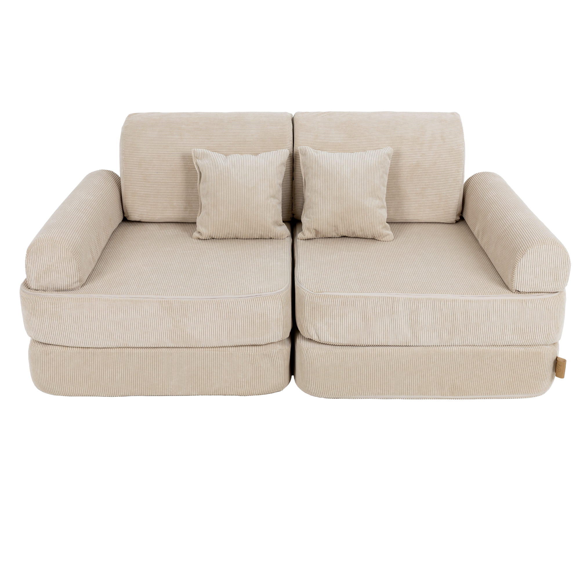 Meowbaby Slimcord Sofa Plus – Modułowa Sofa Dla Dzieci | 10 Elementów