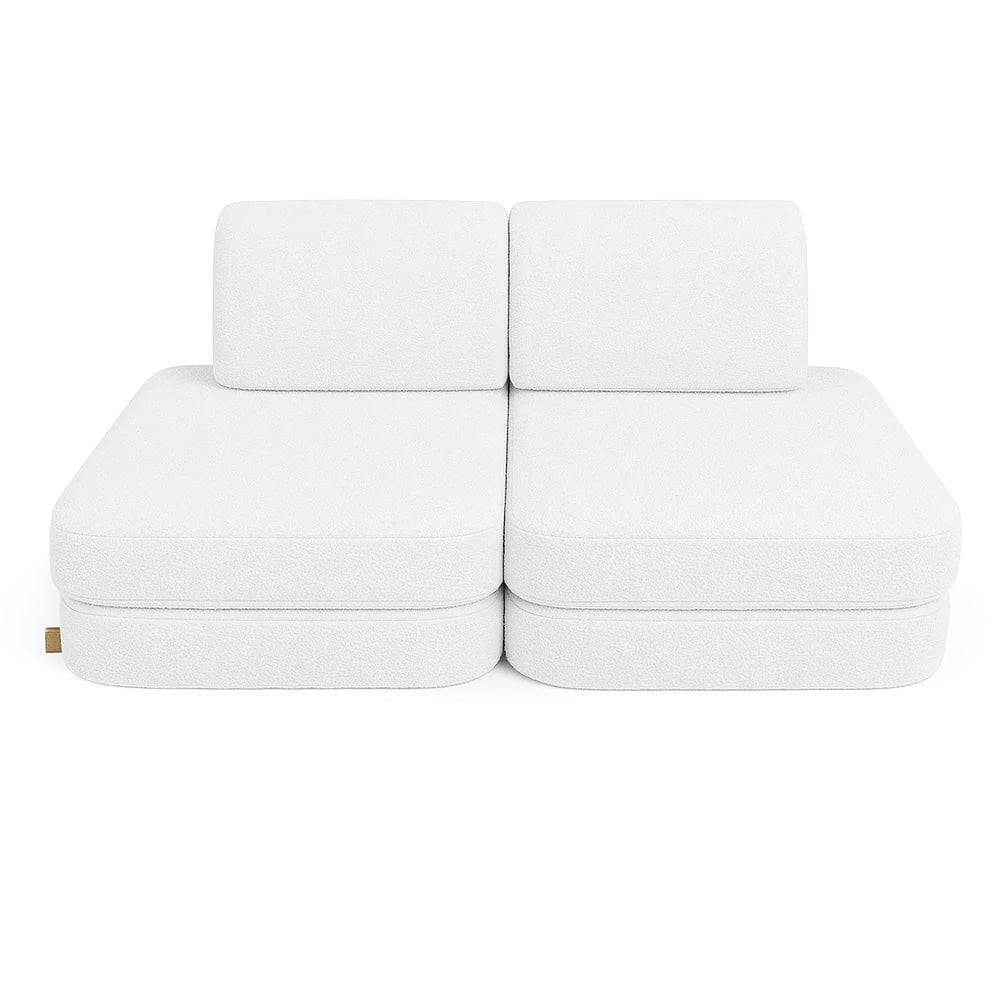 Meowbaby Sofa Modułowa dla Dziecka Basic - 4 Elementy | Boucle