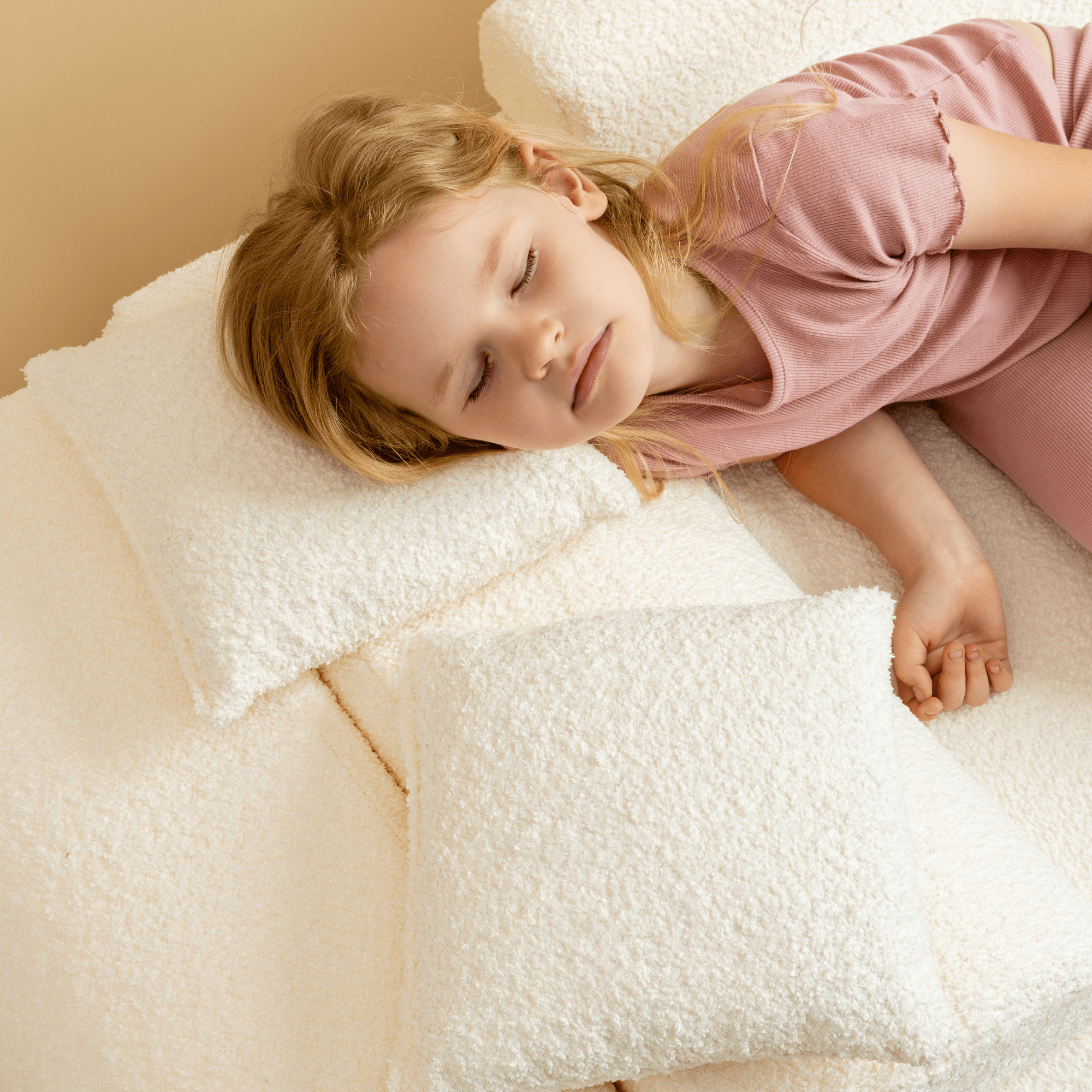 Meowbaby Sofa Modułowa dla Dziecka Max - 12 Elementów | Boucle