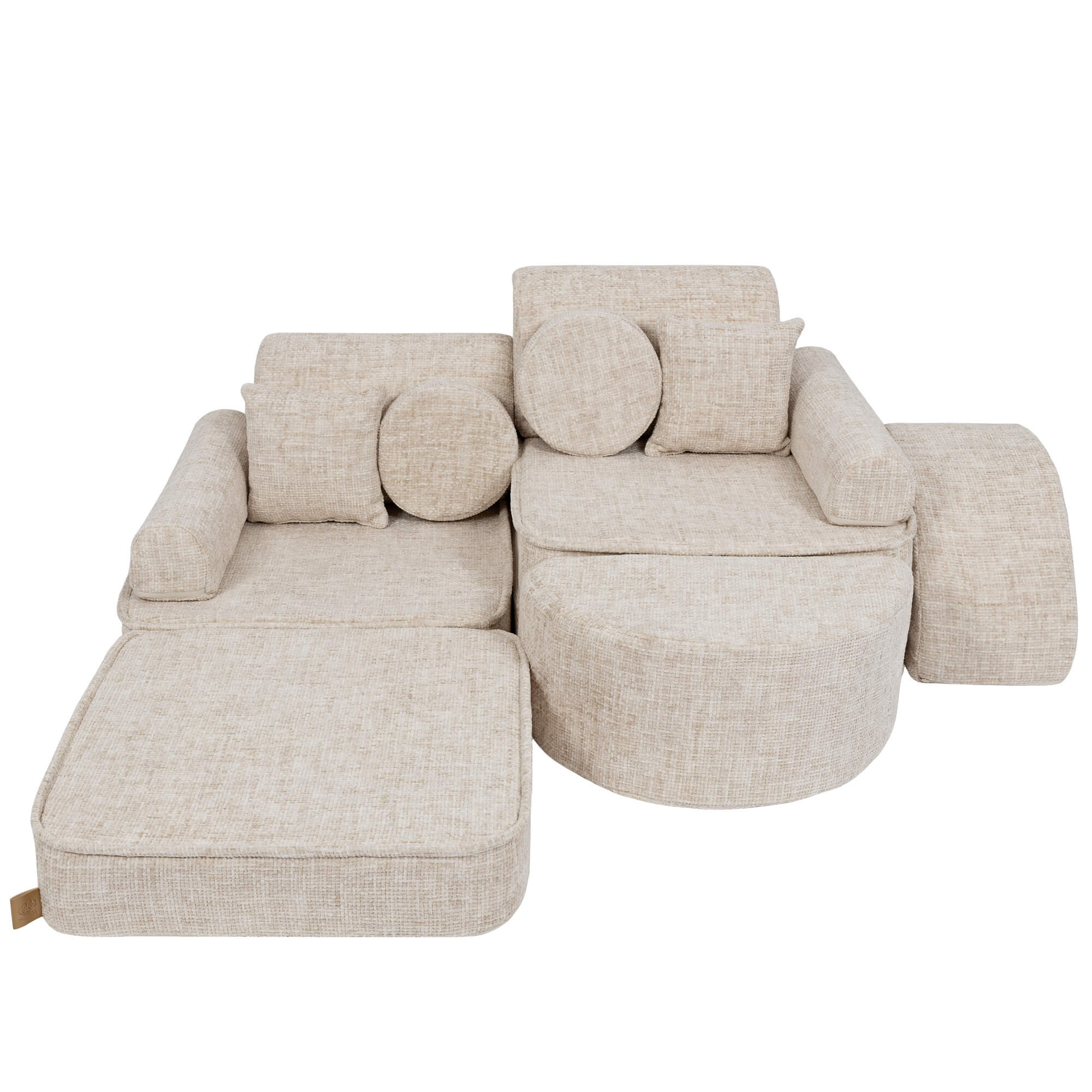 Meowbaby Tangle Sofa Max – Modułowa Sofa Dla Dzieci | 12 Elementów